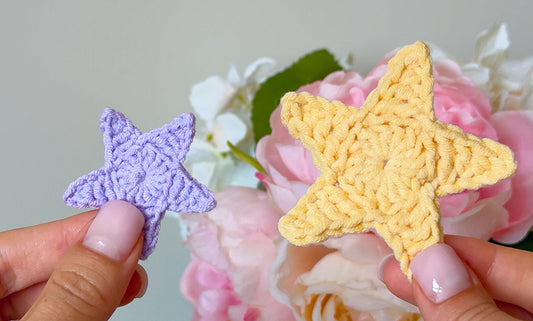 Easy Crochet Star Pattern – Free Tutorial 🌟