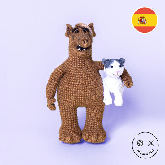 ALF patrón amigurumi PDF