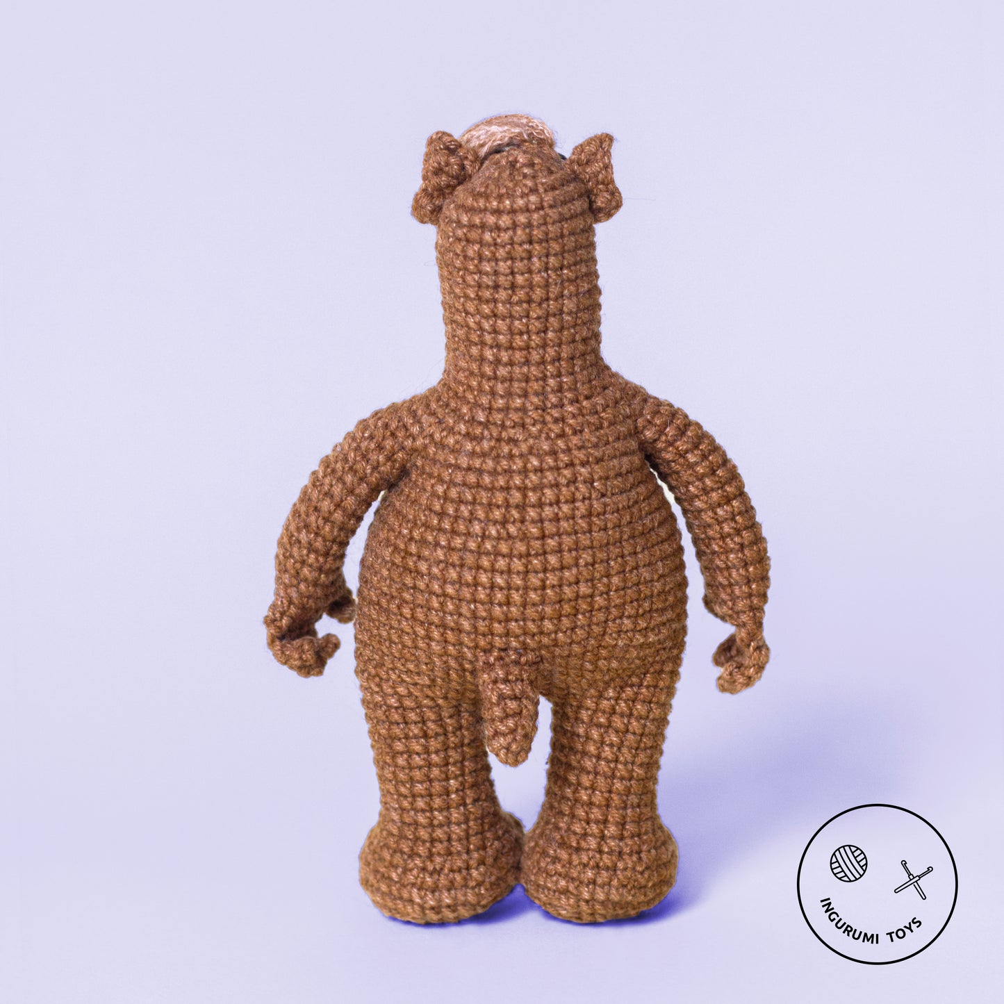 ALF Alien Amigurumi Toy PDF Crochet Pattern