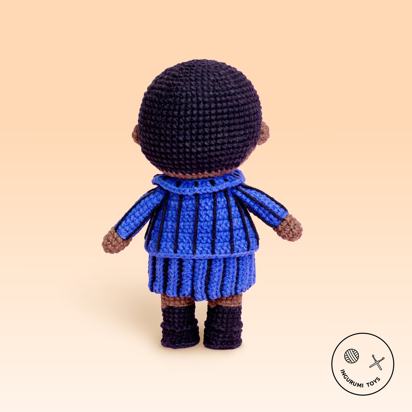 Wednesday Addams, Enid Sinclair and Bianca Barclay Amigurumi Crochet Doll Pattern PDF