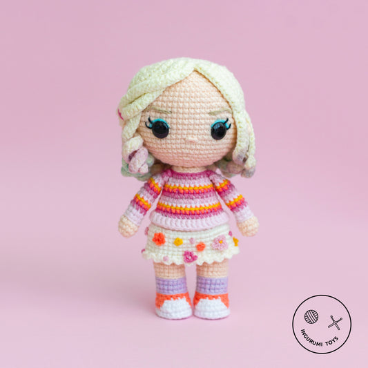 Enid Sinclair Amigurumi Doll Crochet Pattern PDF