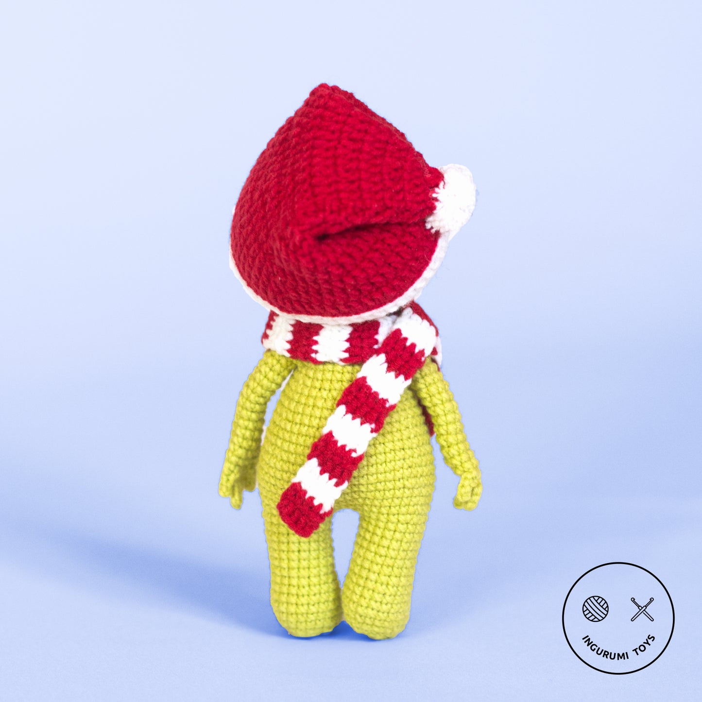 Grinch Amigurumi Toy Crochet Pattern PDF