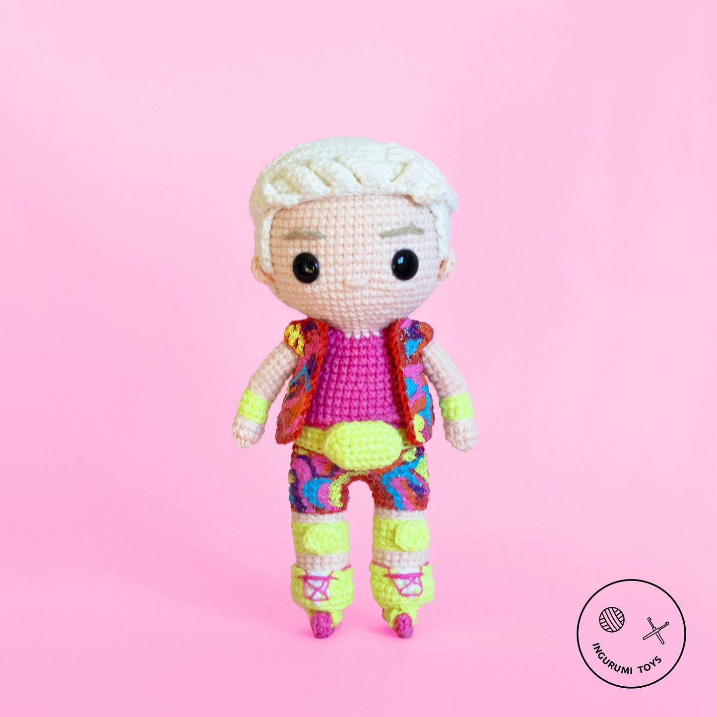 Barbie and Ken Amigurumi Crochet Doll Pattern PDF