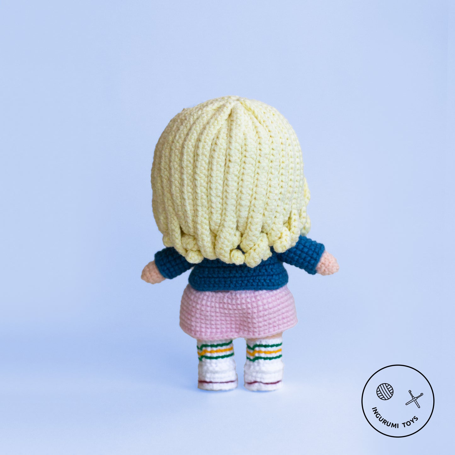 Eleven Crochet Amigurumi Doll Pattern PDF, Stranger Things Inspired