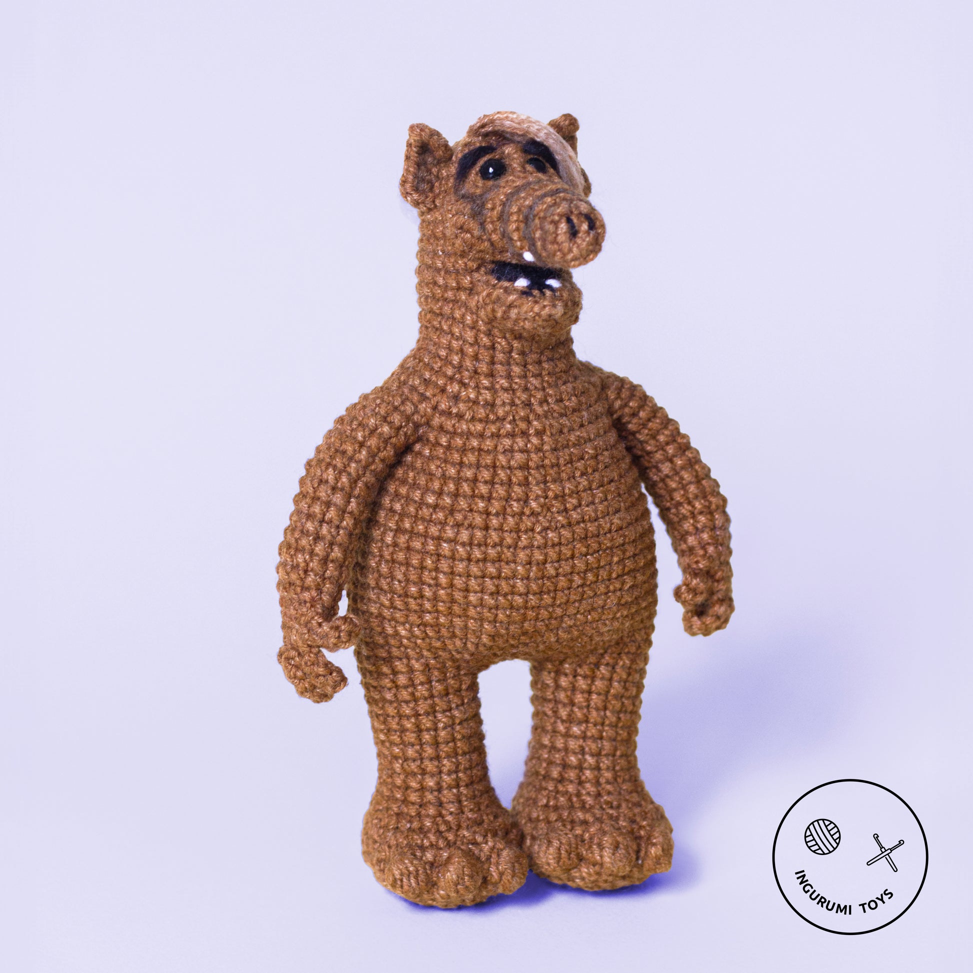 ALF the Alien Amigurumi Crochet Toy Pattern PDF