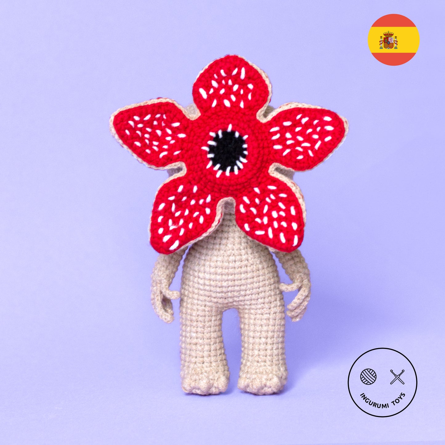 Patrón de crochet juguete Demogorgon Amigurumi PDF